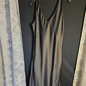 Joie Medium Long Black Slip Dress